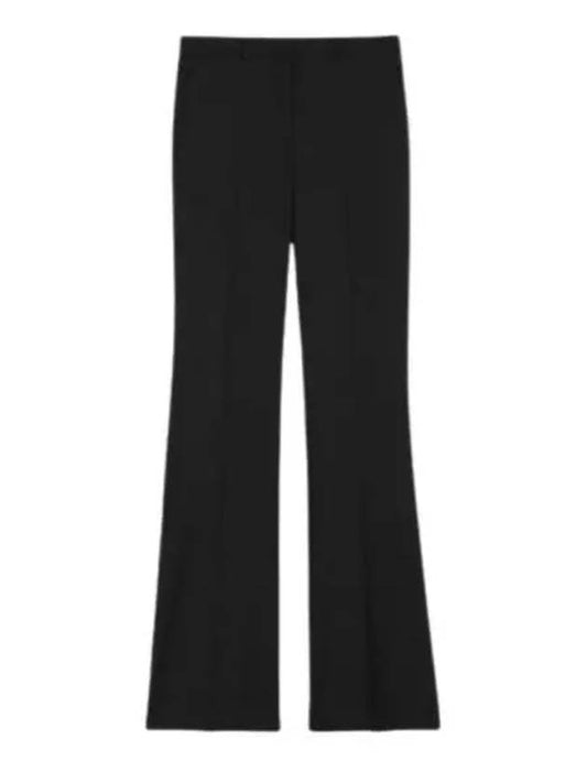 Demitria Good Wool Boot-Cut Pants Black - THEORY - BALAAN 2