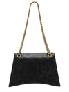 Crush Medium Shoulder Bag Black - BALENCIAGA - BALAAN 4