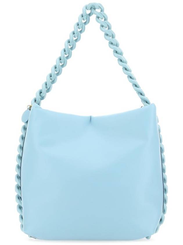 Chain Strap Leather Tote Bag Light Blue - STELLA MCCARTNEY - BALAAN 2