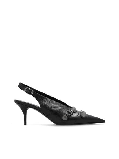 Cagole Slingback Heels Black - BALENCIAGA - BALAAN 2