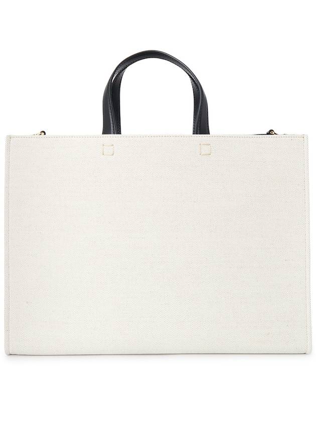 G Logo Canvas Medium Tote Bag Beige - GIVENCHY - BALAAN 5