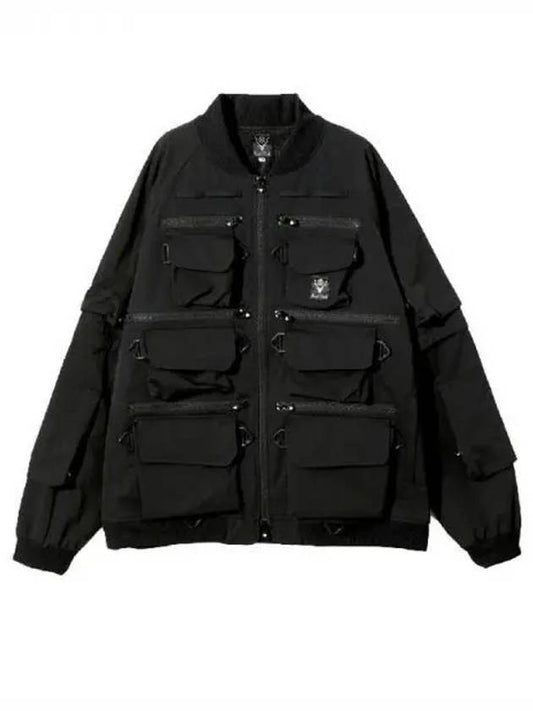 Multi-pocket down padded jacket - SOUTH2 WEST8 - BALAAN 1