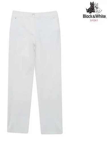 Spring Uveil Doing Basic Fit 10's Pants 5063LZWPWHITE - BLACK&WHITE - BALAAN 1