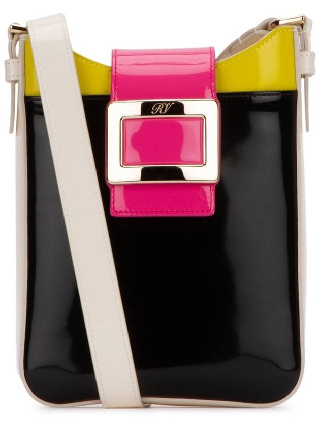 Women's Belle Vivier Color Block Cross Bag - ROGER VIVIER - BALAAN 2