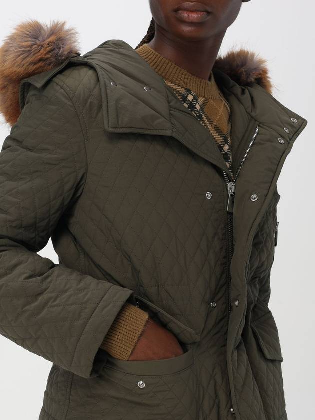 Quilted Cotton Blend Jacket Loch - BURBERRY - BALAAN 6