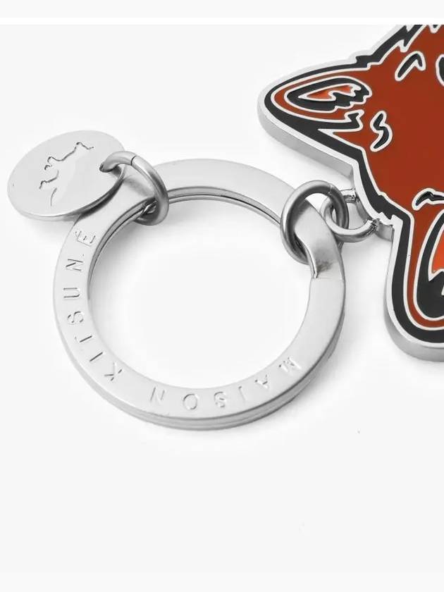 Metal Fox Key Ring Tobacco - MAISON KITSUNE - BALAAN 4