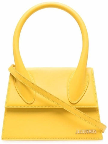 Le Grand Chiquito Large Tote Bag Yellow - JACQUEMUS - BALAAN.