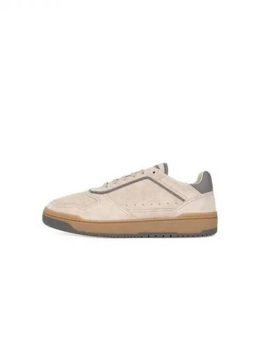 Men s color combination platform suede sneakers warm gray 270091 - BRUNELLO CUCINELLI - BALAAN 1