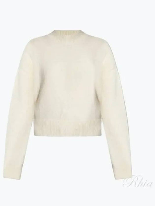 Intarsia Knit Logo Crew Neck Sweater 241KN3532329130 - JACQUEMUS - BALAAN 2