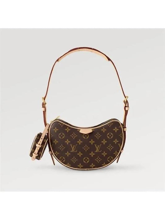 Croissant MM Shoulder Bag Brown - LOUIS VUITTON - BALAAN 2