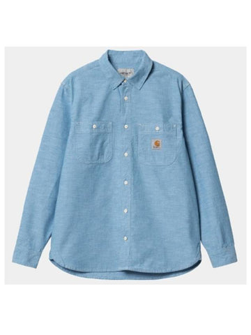 Loose fit clink shirt bleach I03152B 27 - CARHARTT WIP - BALAAN 1