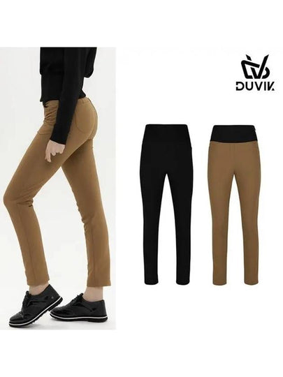 high waist banding slim pants DD3WPT351BK - DUVIK - BALAAN 2