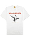 (HUMAN MADE) GRAPHIC T-SHIRT 19 - HM27TE019 WHITE - HUMAN MADE - BALAAN 1