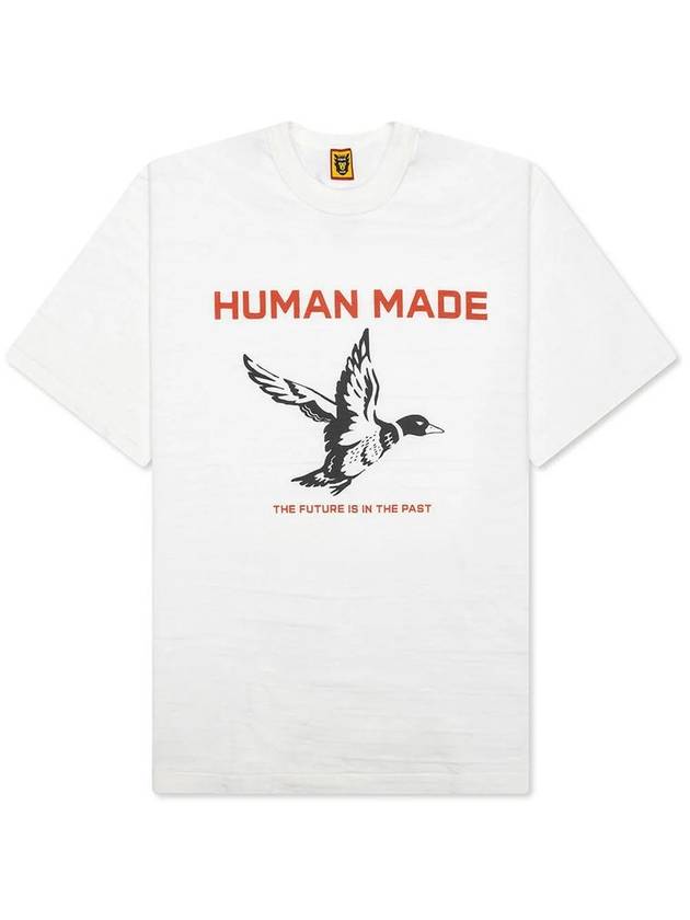 (HUMAN MADE) GRAPHIC T-SHIRT 19 - HM27TE019 WHITE - HUMAN MADE - BALAAN 1