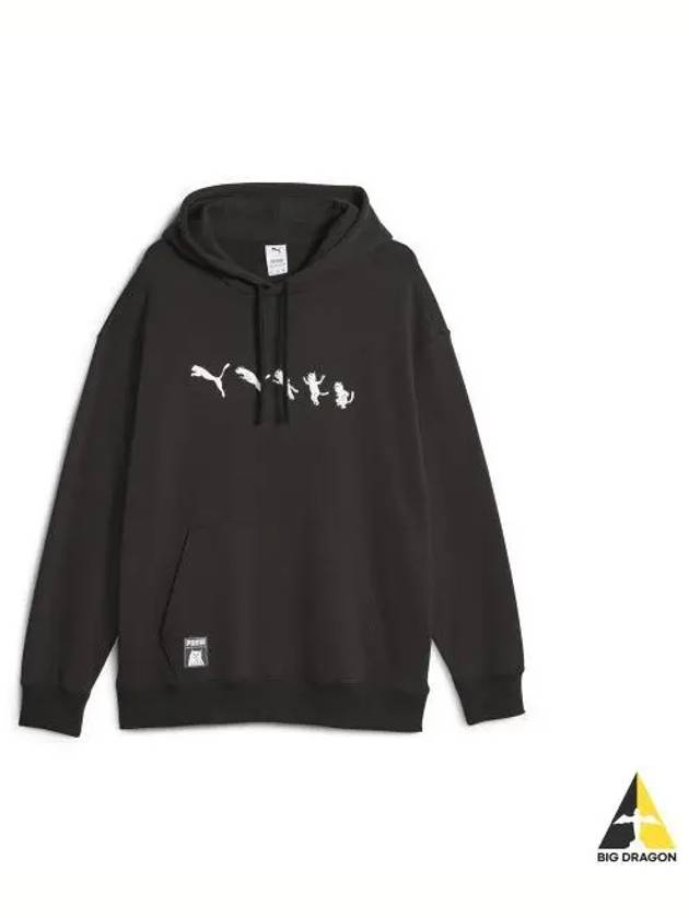 RIPNDIP Hooded Sweatshirt Black 623512 01 - PUMA - BALAAN 1