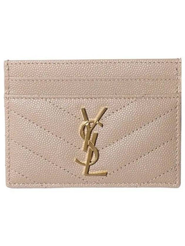 monogram card holder - SAINT LAURENT - BALAAN 1