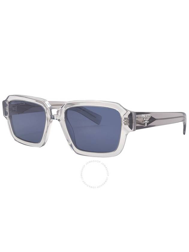 Prada Blue Rectangular Men's Sunglasses PR 02ZS U430A9 52 - PRADA - BALAAN 2