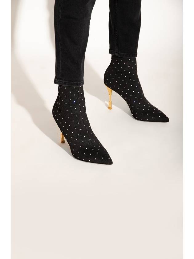 Moneta crystal-embellished ankle boots BN1TA855TKKD - BALMAIN - BALAAN 3