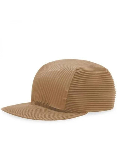 Pleated Ball Cap Brown - ISSEY MIYAKE - BALAAN 1