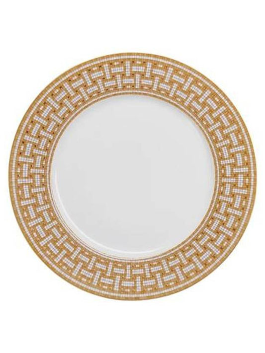 HERME '24 Golden Mosaic' 2P Dinner Plate P026001P - HERMES - BALAAN 1