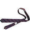 Sailboat Striped Silk Twill Tie MNL001A F0388 - THOM BROWNE - BALAAN 2