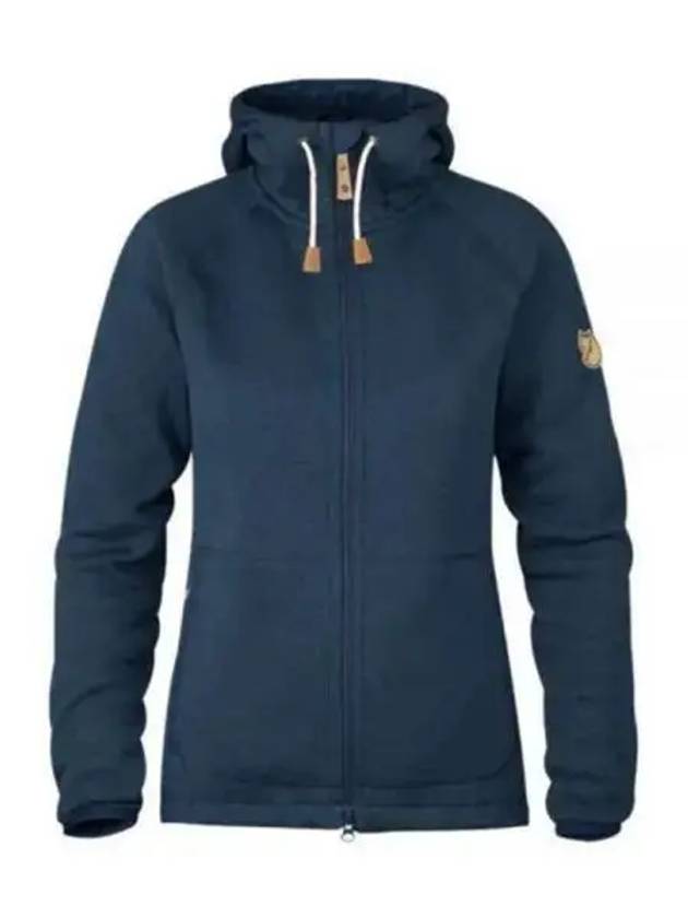 Women s OVIK FLEECE HOODIE Navy 89516560 W DEEP FOREST - FJALL RAVEN - BALAAN 2