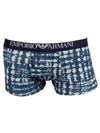 Knit Cotton Briefs Blue - EMPORIO ARMANI - BALAAN 1