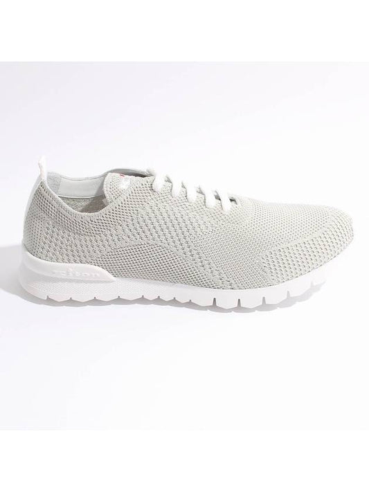 Fit Knit Low Top Sneakers Light Grey - KITON - BALAAN 2