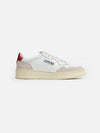 Medalist Low Top Sneakers Red White - AUTRY - BALAAN 9