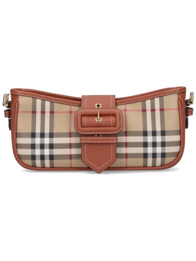 Check Shoulder Bag Brown - BURBERRY - BALAAN 2