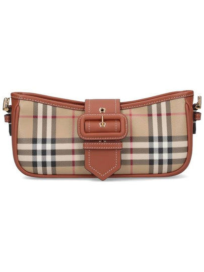 Check Shoulder Bag Brown - BURBERRY - BALAAN 2