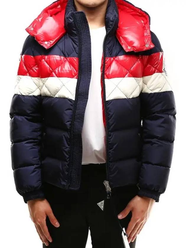 JANVRY logo patch quilting padded jumper 4193485 - MONCLER - BALAAN 2