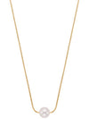 Pearl Lulu Necklace Gold - BE/GINS - BALAAN 3