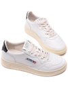 Medalist Goatskin Low Top Sneakers White - AUTRY - BALAAN 6