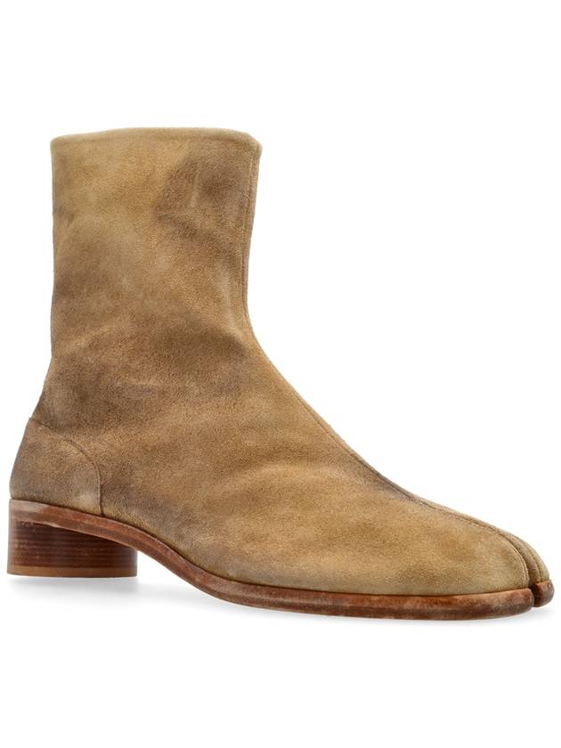 Tabi Suede Ankle Boots Beige - MAISON MARGIELA - BALAAN 5