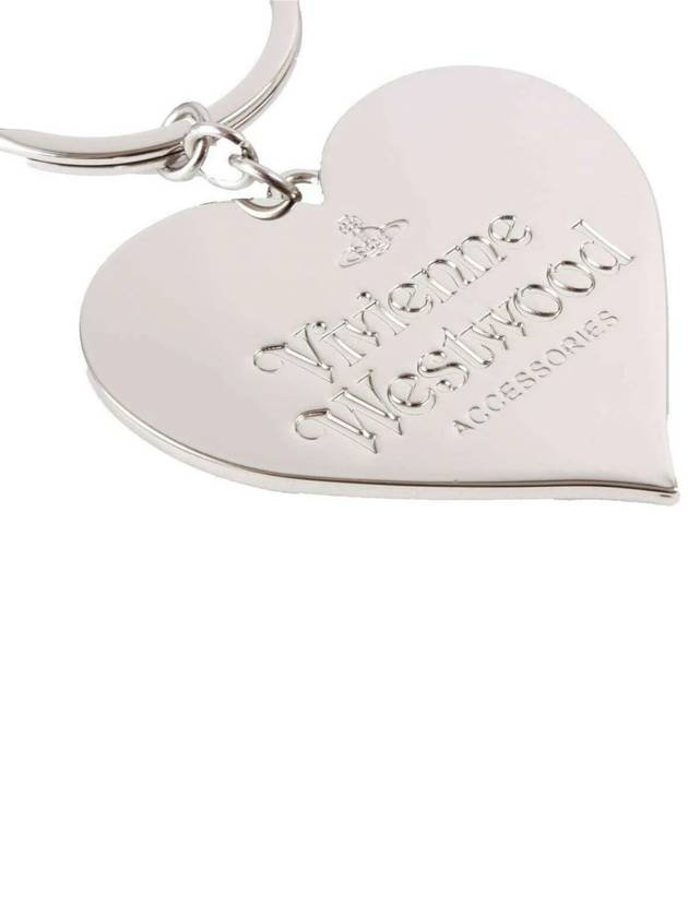 Heart Logo Keyring Purple - VIVIENNE WESTWOOD - BALAAN 3