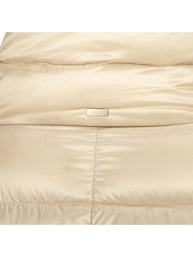 Matilde High Neck Long Padding Beige - HERNO - BALAAN 8