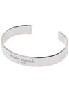 Logo Cuff Bracelet Silver - MAISON MARGIELA - BALAAN 11