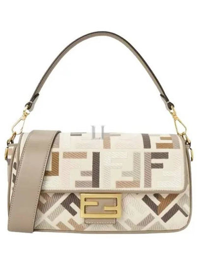 Baguette Canvas Shoulder Bag - FENDI - BALAAN 2