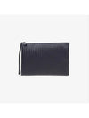 Intrecciato Strap Clutch Bag Navy - BOTTEGA VENETA - BALAAN 2