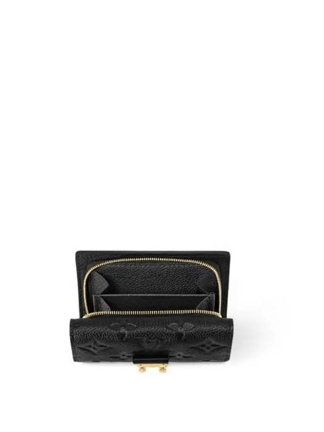 Metis Monogram Empreinte Half Wallet Black - LOUIS VUITTON - BALAAN 4