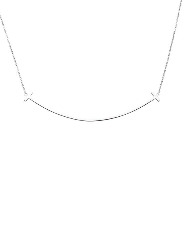 34775346 White gold T smile necklace large 34201 - TIFFANY & CO. - BALAAN 1