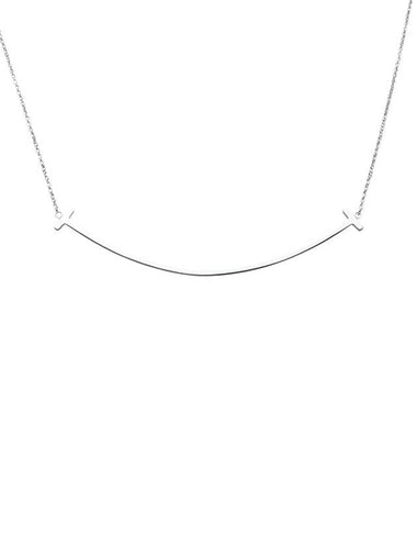 34775346 White gold T smile necklace large 34201 - TIFFANY & CO. - BALAAN 1