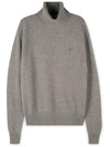 Heart Logo Turtleneck Grey - AMI - BALAAN 4