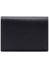 Tree Logo Tri-fold Leather Half Wallet Black - MULBERRY - BALAAN 5