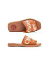 Woody Flat Mules Organge - CHLOE - BALAAN 2