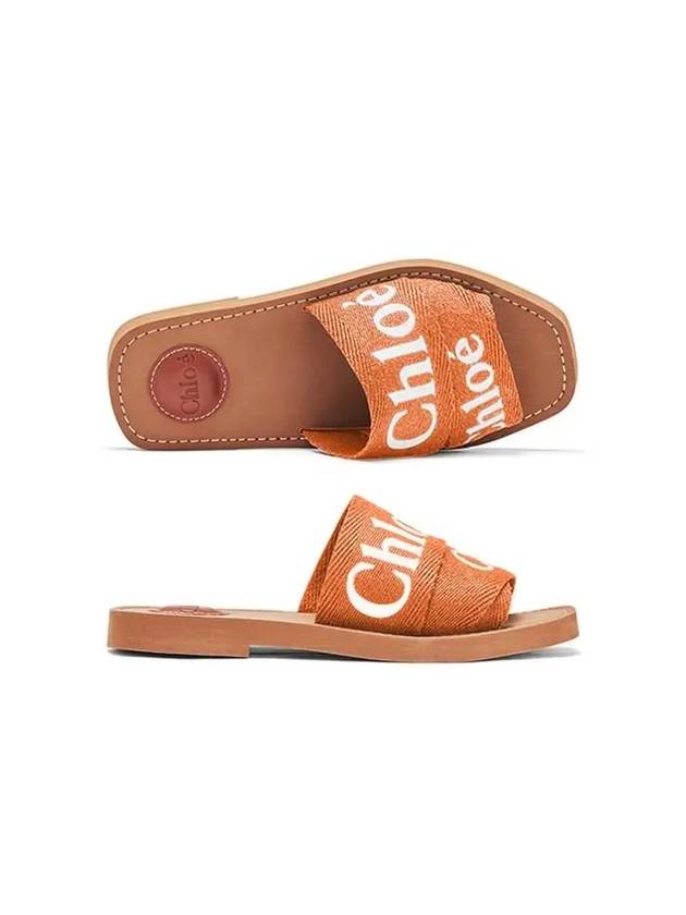 Woody Flat Mules Organge - CHLOE - BALAAN 2