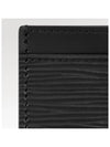 Epi Logo Leather Card Wallet Black - LOUIS VUITTON - BALAAN 3