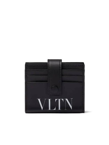 VLTN Card Wallet Black - VALENTINO - BALAAN 1