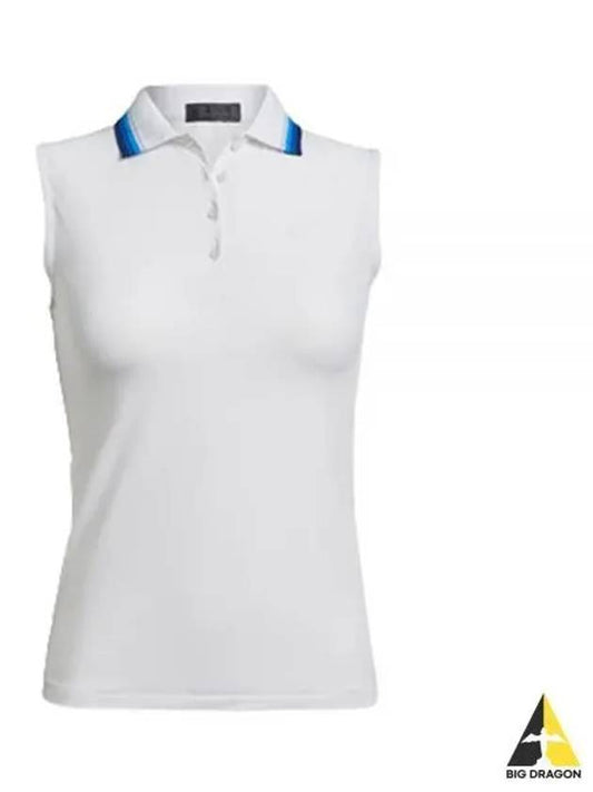 pleated collar silky sleeveless PK shirt Snow - G/FORE - BALAAN 2